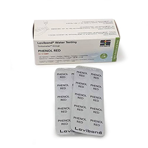 Lovibond Phenol Red Test Tablets per 100