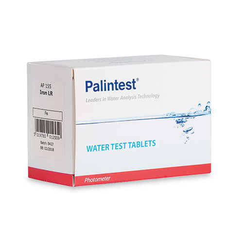 Palintest 250 Iron LR Tablets - For Photometer & Compatator Kits - Pack of 250 - AP155
