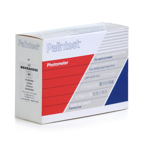Palintest Manganese Tablets - For Photometer & Compatator Kits - Pack of 250 - AP173