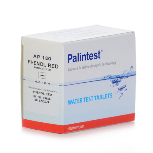 Palintest Photometer pH Phenol Red Reagent - For Photometer & Compatator Kits - Pack of 250 - AP130