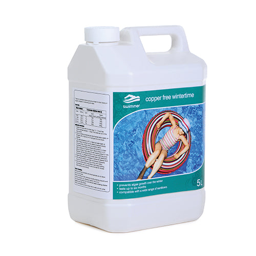 Swimmer Longlife Copper Free Wintertime Algicide 5 Litre - Pack of 4 - Ltd Qty