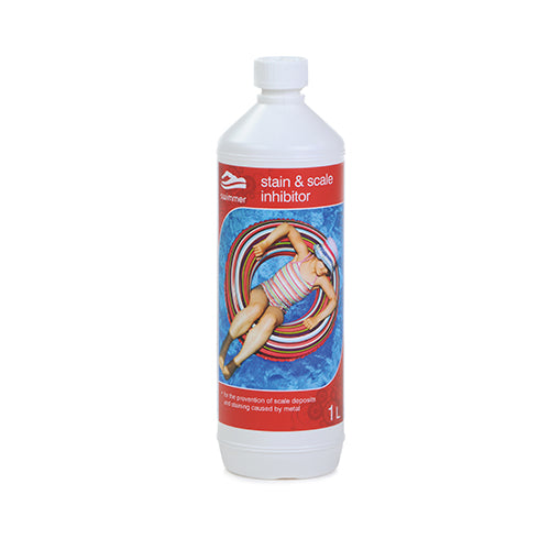 Swimmer Pool Stain & Scale Inhibitor 1 Litre  - Pack of 6 - Ltd Qty