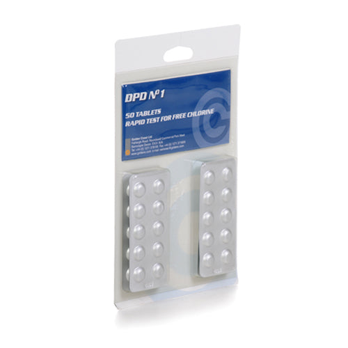 Swimmer Rapid Dissolve DPD No.1 Tablets - 50 - 5 x 10 Strips