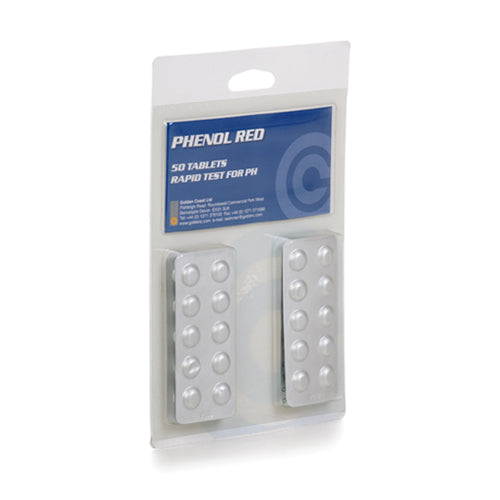 Swimmer Rapid Dissolve Phenol Red Tablets - 50 - 5 x 10 Strips