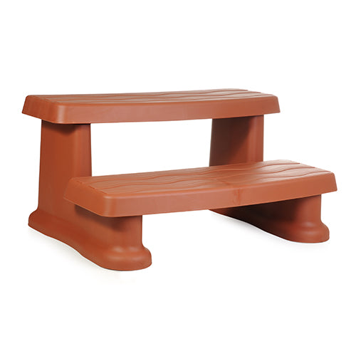 tubhub Cover Valet Spa Side Step - Redwood