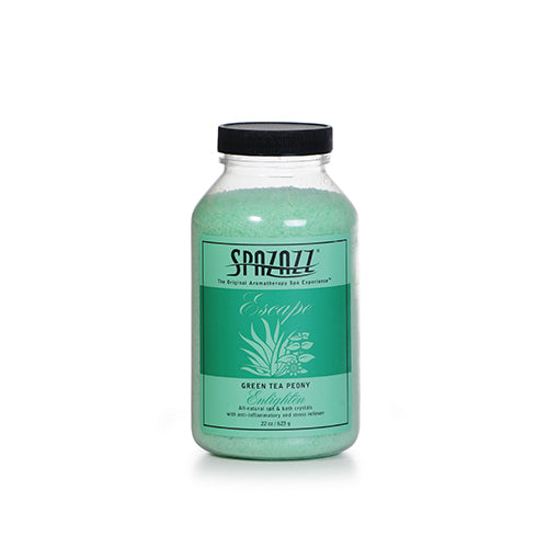 Spazazz Escape 623g Spa Crystals - Green Tea Peony / Enlighten