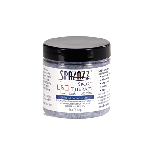 Spazazz RX Therapy 113g Spa Crystals - Sport Therapy / Rebuild