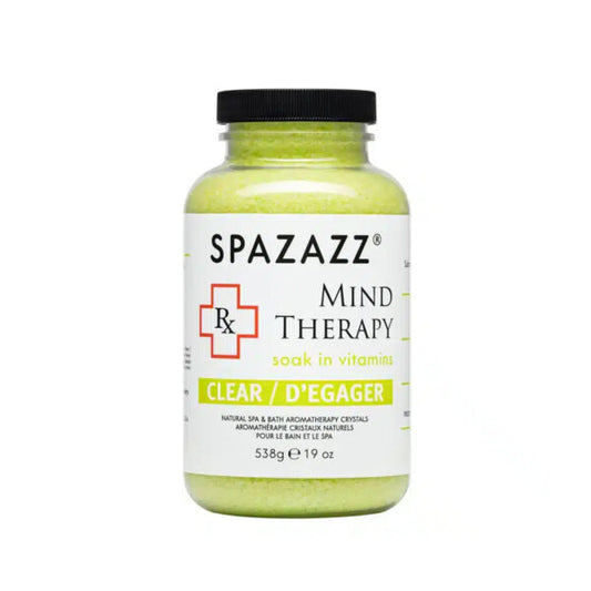 Spazazz RX Therapy 562g Spa Crystals - Mind Therapy / Clear