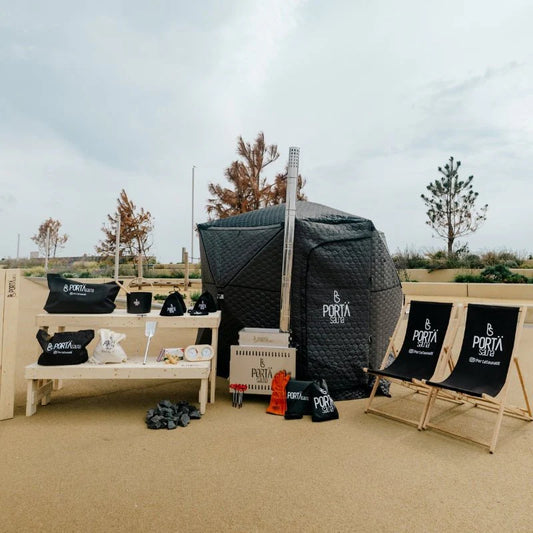 KABIN | PORTABLE SAUNA | ENTERPRISE – BUSINESS PACKAGE (6–8 People)