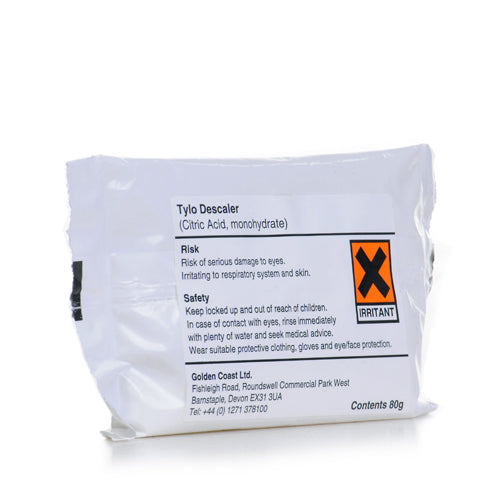 Tylo Solvent Descaler 80g Sachet