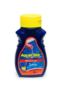 50 strips for potassium monopersulphate (active oxygen)/pH/total alkalinity