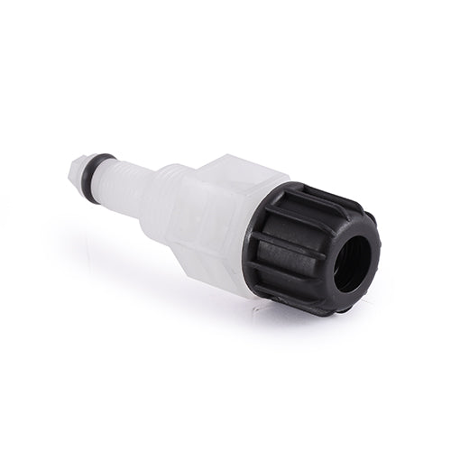 GC Crystal Double Junction Injector 1/2" BSPM and  4 x 6 Hose Connections PVDF/FPM/Ceramic