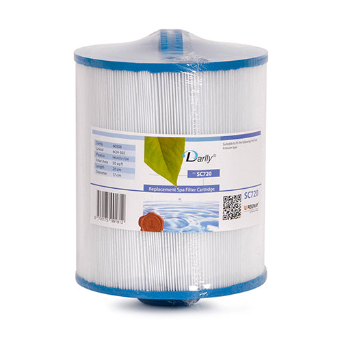 Darlly Standard 50' Spa Cartridge / Darlly SC720 / Filbur FC-0311 / Pleatco PAS50SV-F2M / Unicel 6CH-502