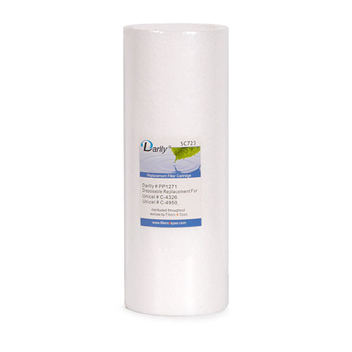 Darlly Standard Disposable Spa Cartridge / Darlly SC723 / Filbur FC-2390 / Pleatco PRB50-N / Unicel C-4950