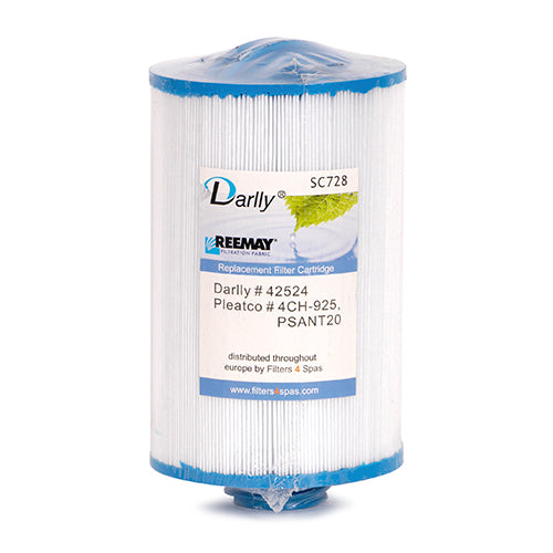 Darlly Standard 20' Spa Cartridge / Darlly SC728 / Filbur FC-0126 / Pleatco PSANT-20/Unicel 4CH-925