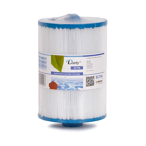 Darlly Standard 100' Spa Cartridge / Darlly SC736 / Filbur FC-0360 (Top) / Pleatco PWW100-ST (Top) / Unicel 6CH-941
