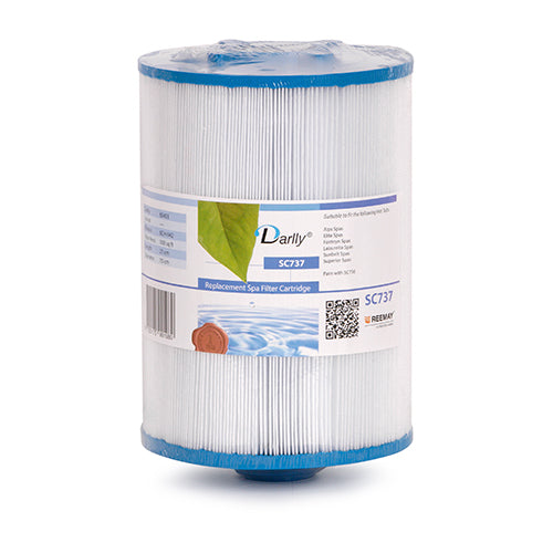 Darlly Standard 10' Spa Cartridge / Darlly SC737 / Filbur FC-0360 (Bottom) / Pleatco PWW100-ST (Bottom) / Unicel 6CH-942
