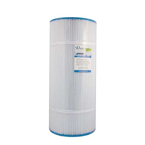 Darlly Standard 120' Spa Cartridge / Darlly SC747 / Filbur FC-0517 / Pleatco PUST120-FSM / Unicel 8CH-202