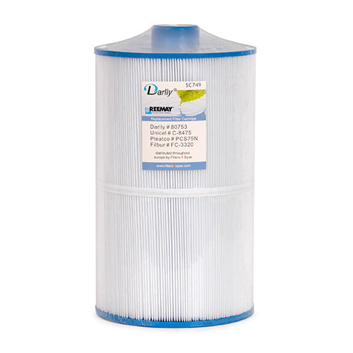Darlly Standard 75' Spa Cartridge / Darlly SC749 / Filbur FC-3320 / Pleatco PCS75N / Unicel C-8475