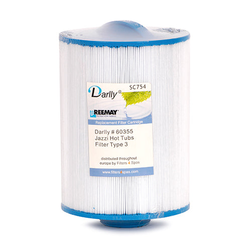 Darlly Standard 40' Spa Cartridge / Darlly SC754 / Pleatco PAS40-F2M / Unicel 6CH-352 / JAZZI SPA 3