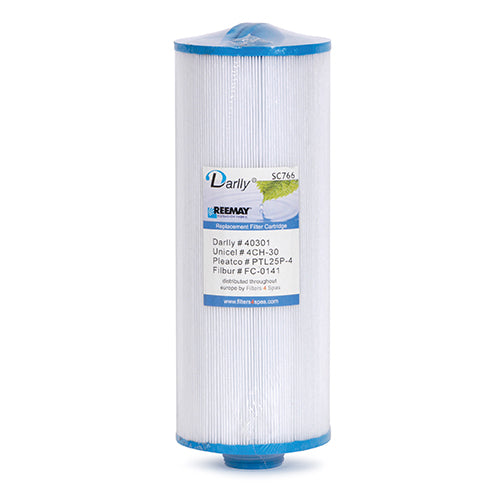 Darlly Standard 25' Spa Cartridge / Darlly SC766 / Filbur FC-0141 / Pleatco PTL25P-4 / Unicel 4CH-30
