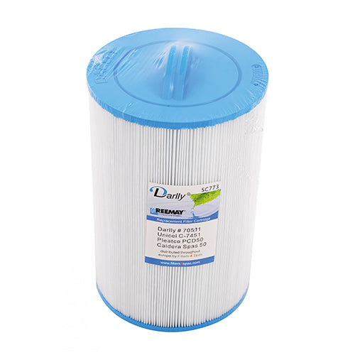 Darlly Standard 50' Spa Cartridge / Darlly SC773 / Filbur FC-3084 / Pleatco PCD50 / Unicel C-7451