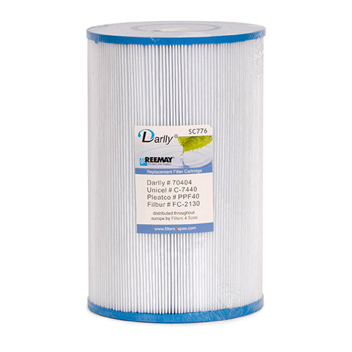 Darlly Standard 40' Spa Cartridge / Darlly SC776 / Filbur FC-2130 / Pleatco PPF40 / Unicel C-7440