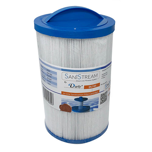 Darlly Sanistream 30' Spa Cartridge / Darlly DL745 / Filbur FL-0303 / Pleatco PLA535 / Unicel 5CH-203