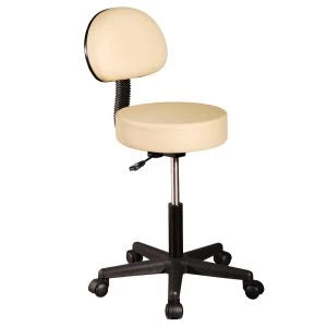 Backrest Stool - Black