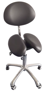 Split Seat Saddle Stool