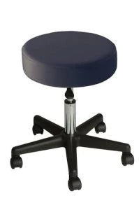 Rolling Stool - Black