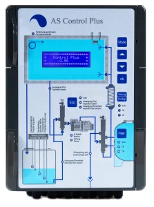 Control panel plus for Besgo valves. With backwash programme for level deck systems