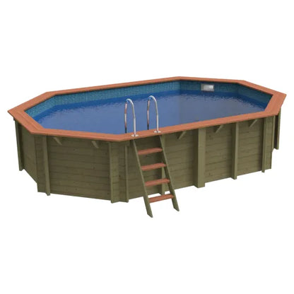 Plastica Belgravia Wooden Pool Package with Argonaut/Endurance Filtration & SwimMaster Counter Current
