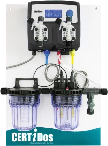 Controller with integral solenoid pumps