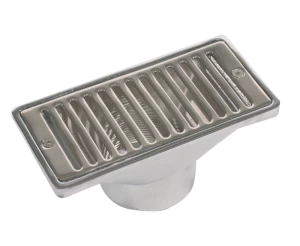 2" Gutter Drain - Stainless Steel