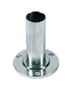 1.7"/43mm S/S flanged anchor converter (pair) - fixed to deck