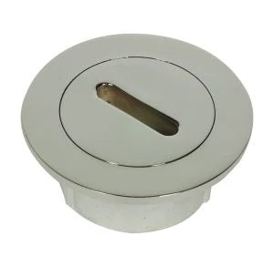 2" Stainless steel vacuum point c/w plug