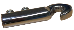 Chrome/brass rope hook for cup anchor