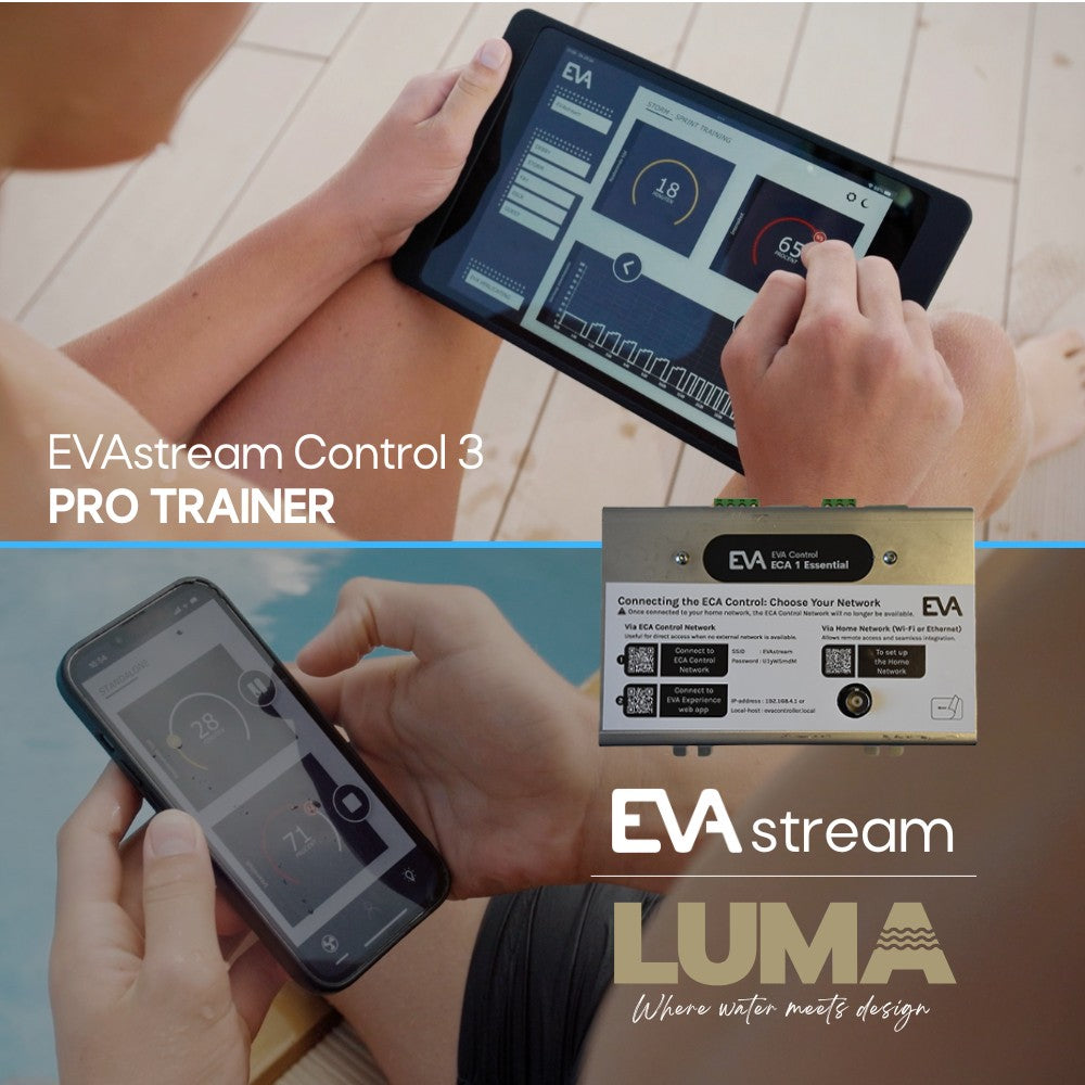 EVAstream Control 3 Pro Trainer ECA Unit with EVA App & Remote Control