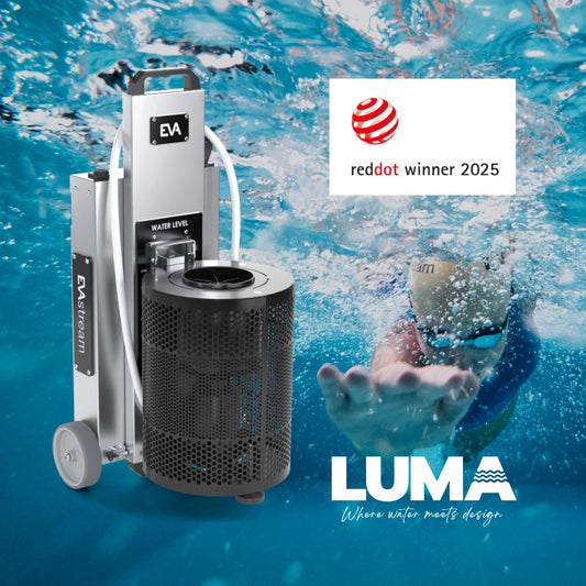 EVAStream Move Plug & Play Counter Current with portable turbine, Anthracite, 225 m3/h