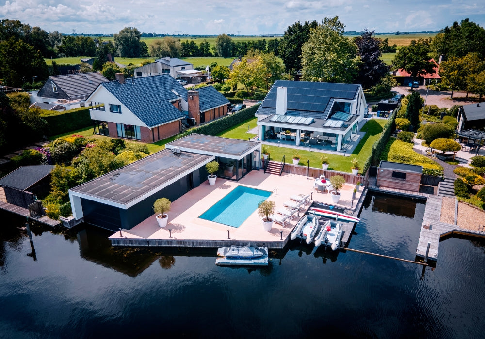 EVAStream Move Plug & Play Counter Current with portable turbine, Anthracite, 225 m3/h