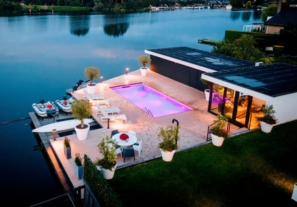 EVAStream Move Plug & Play Counter Current with portable turbine, White, 225 m3/h