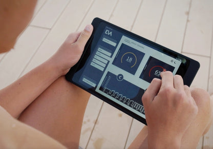 EVAStream Move Plug & Play Counter Current with portable turbine, White, 225 m3/h