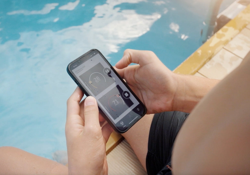 EVAStream Move Plug & Play Counter Current with portable turbine, Anthracite, 225 m3/h