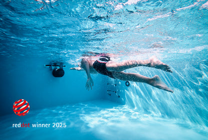 EVAStream Move Plug & Play Counter Current with portable turbine, White, 225 m3/h