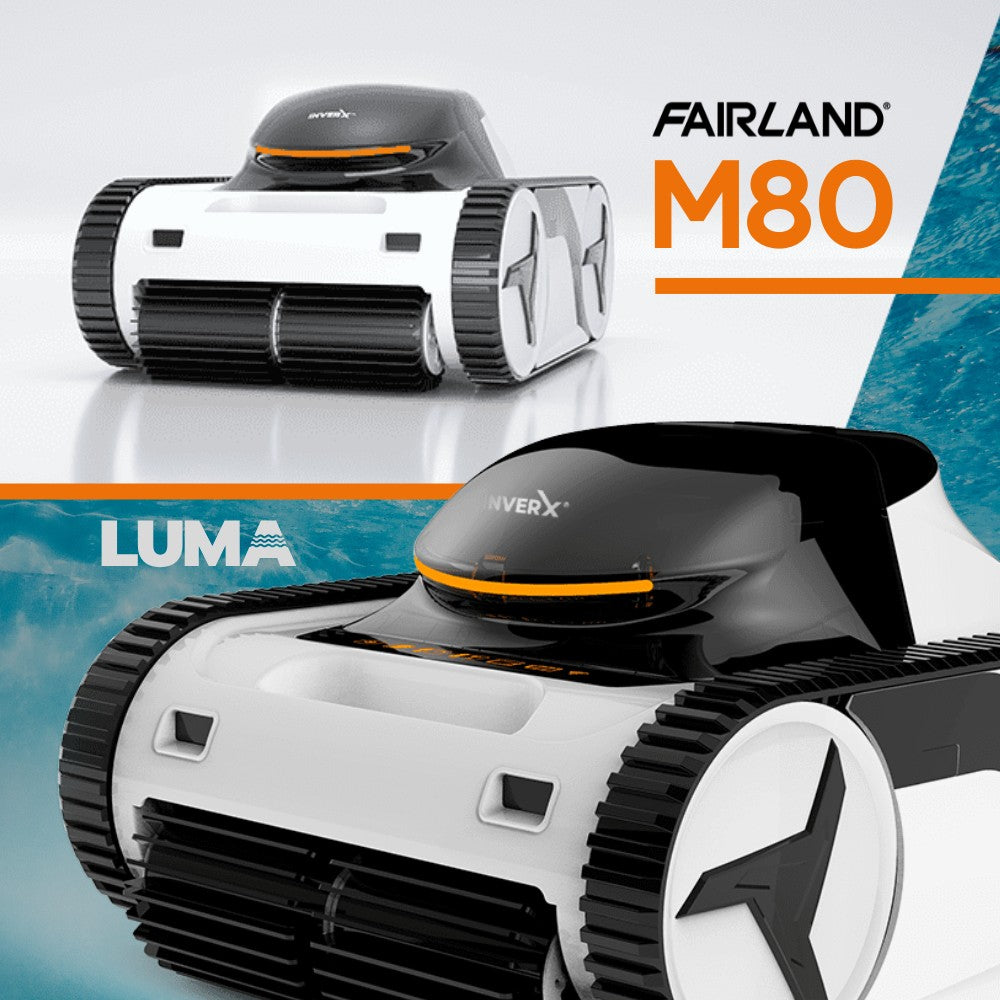 Fairland Inver X-Warrior Robotic Pool Cleaner M80 with AI-Wireless Tec ...