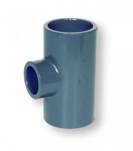 3"x 1.5" 90° Reducing tee, plain (16 bar)