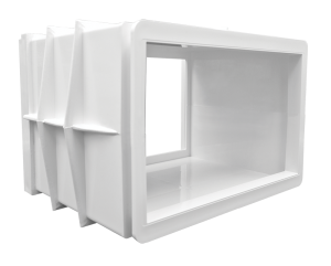 Parallel extension throat