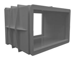 Parallel extension throat