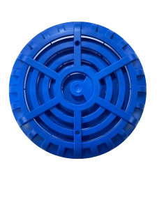 6" Main Drain with Anti Vortex - Dark Blue